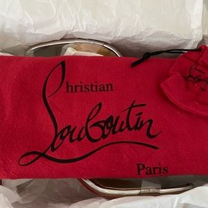 Christian Louboutin "Just Nothing 85mm PVC